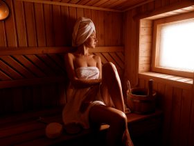 Sauna po treningu na siłowni